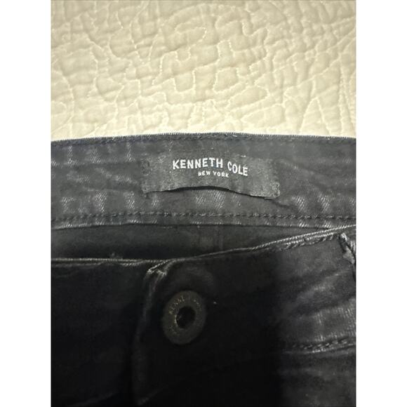 NWT Mens KENNETH COLE Slim Fit Techni-Cole Performance Pants Black 32 W 30 L - Picture 2 of 10